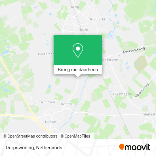 Dorpswoning kaart