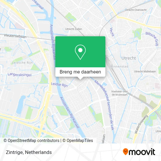 Zintrige kaart