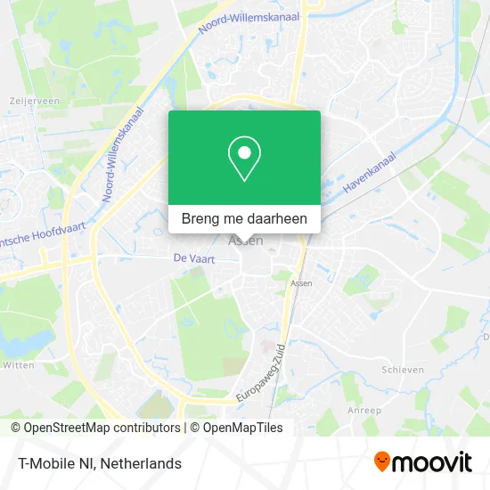 T-Mobile Nl kaart