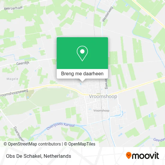Obs De Schakel kaart