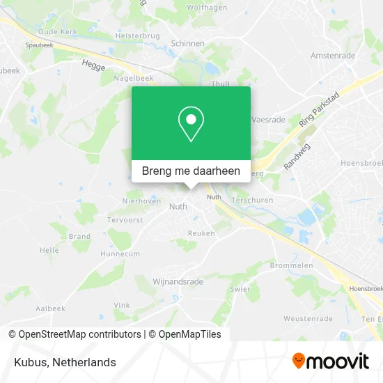 Kubus kaart