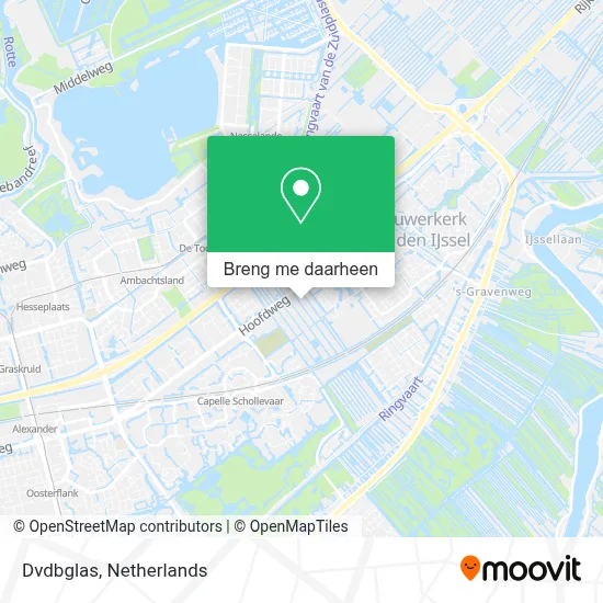 Dvdbglas kaart