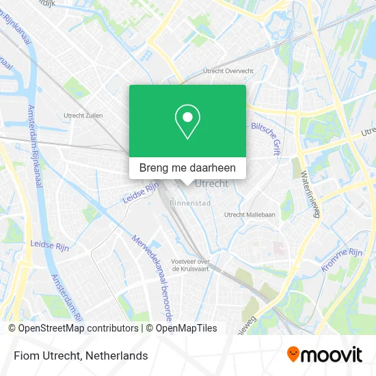 Fiom Utrecht kaart