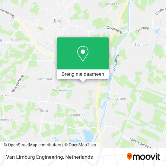 Van Limburg Engineering kaart
