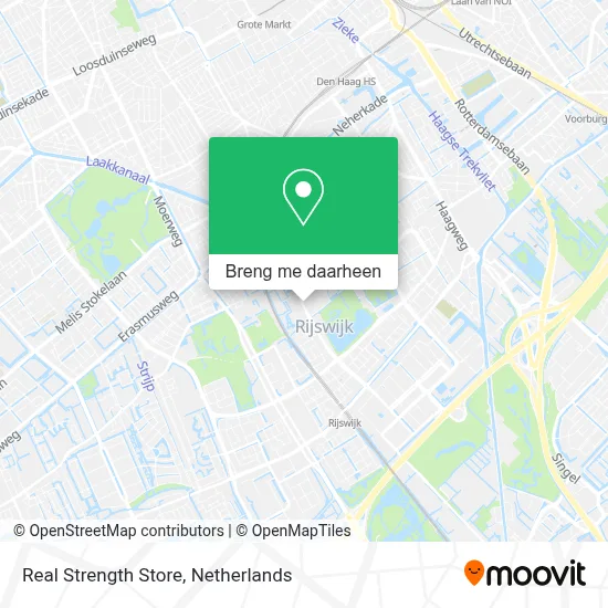 Real Strength Store kaart
