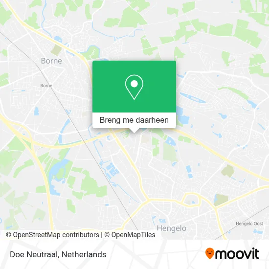 Doe Neutraal kaart