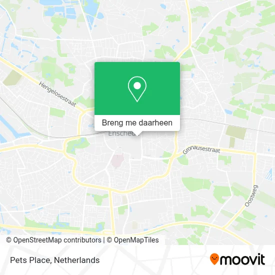Pets Place kaart