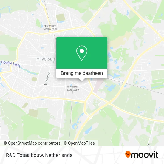 R&D Totaalbouw kaart