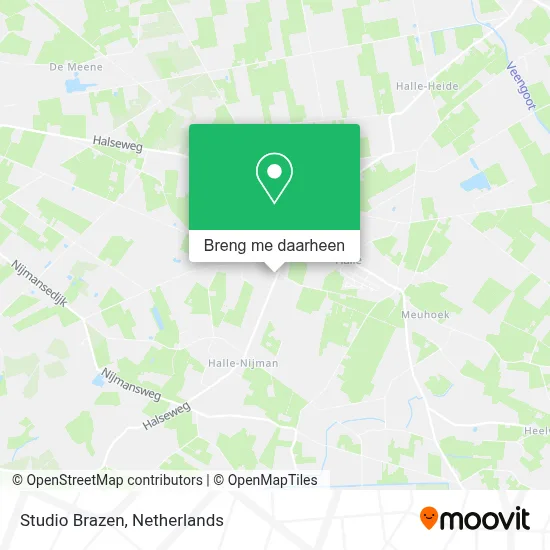 Studio Brazen kaart