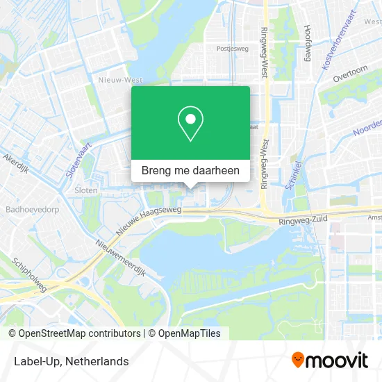 Label-Up kaart