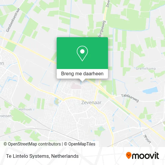 Te Lintelo Systems kaart