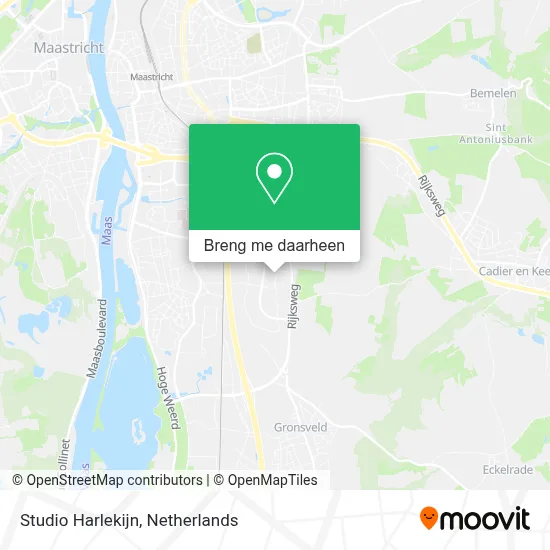 Studio Harlekijn kaart