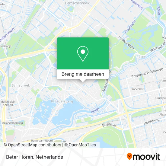 Beter Horen kaart