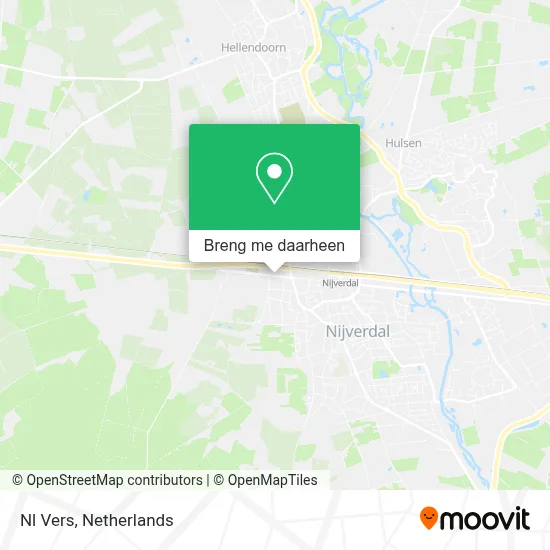Nl Vers kaart