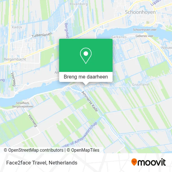 Face2face Travel kaart