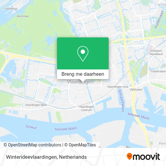 Winterideevlaardingen kaart