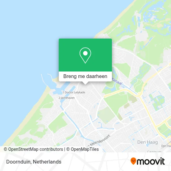 Doornduin kaart