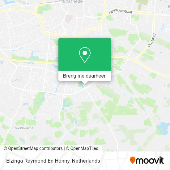Elzinga Raymond En Hanny kaart