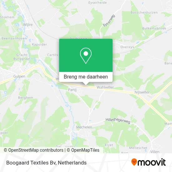Boogaard Textiles Bv kaart