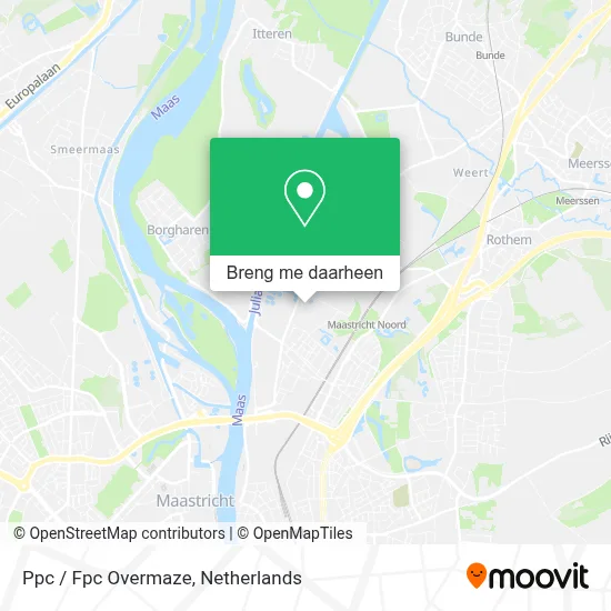 Ppc / Fpc Overmaze kaart