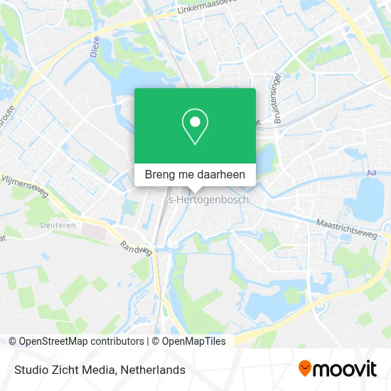 Studio Zicht Media kaart