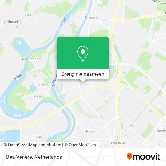 Dea Venere kaart