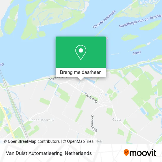 Van Dulst Automatisering kaart