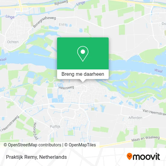 Praktijk Remy kaart