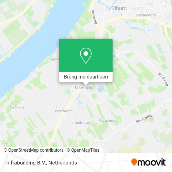 Infrabuilding B.V. kaart