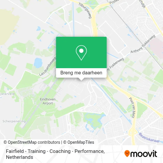 Fairfield - Training - Coaching - Performance kaart