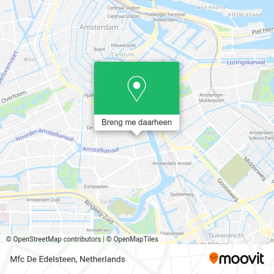 Mfc De Edelsteen kaart