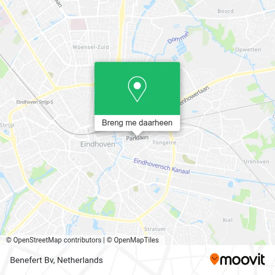 Benefert Bv kaart