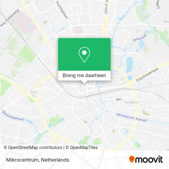 Mikrocentrum kaart