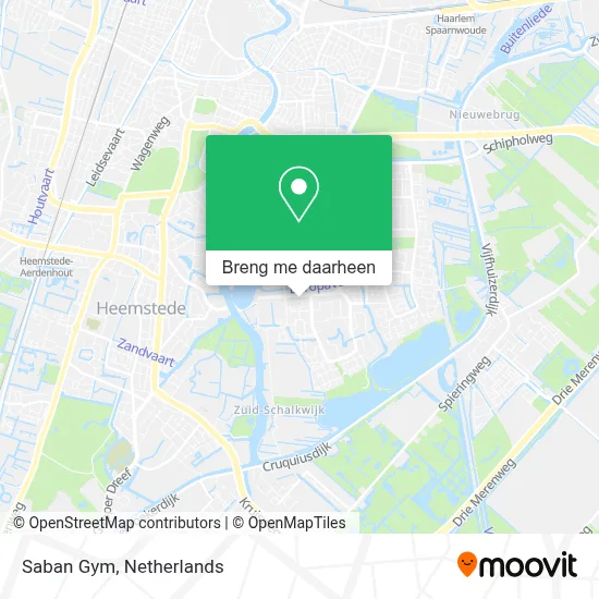 Saban Gym kaart
