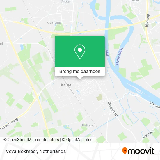 Veva Boxmeer kaart
