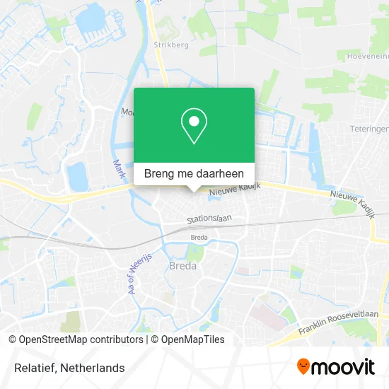 Relatief kaart