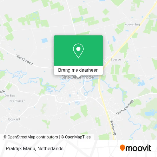 Praktijk Manu kaart