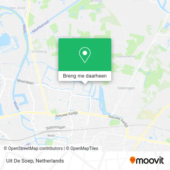 Uit De Soep kaart