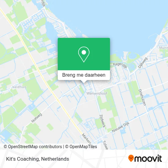 Kit's Coaching kaart
