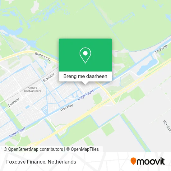 Foxcave Finance kaart