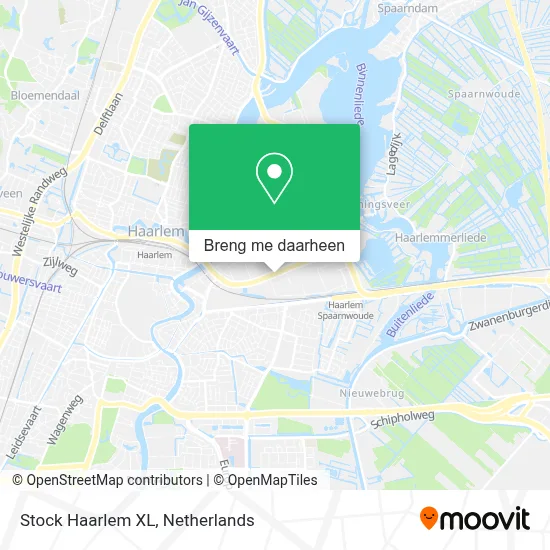 Stock Haarlem XL kaart