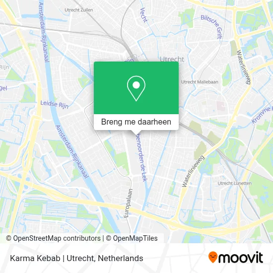 Karma Kebab | Utrecht kaart