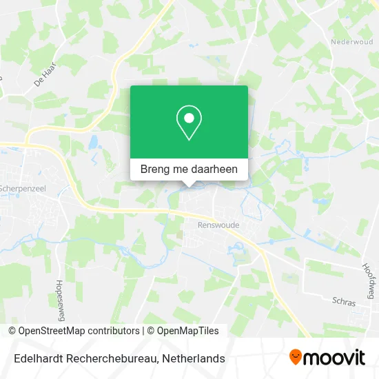 Edelhardt Recherchebureau kaart