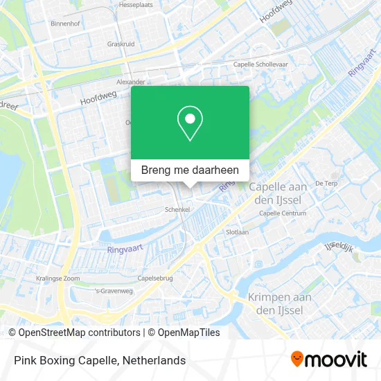Pink Boxing Capelle kaart