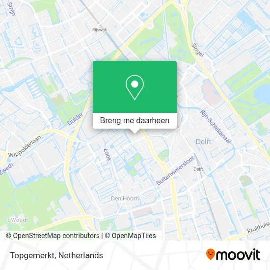Topgemerkt kaart