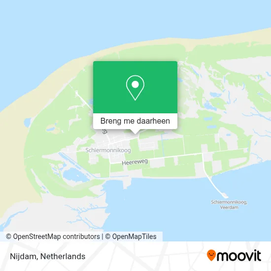 Nijdam kaart
