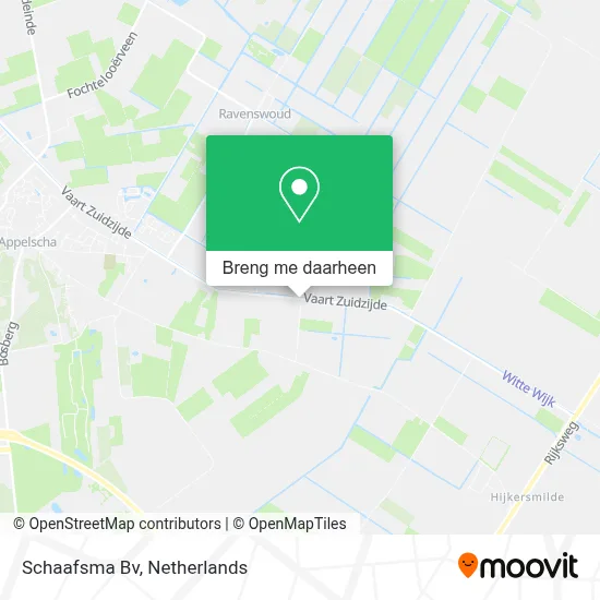 Schaafsma Bv kaart