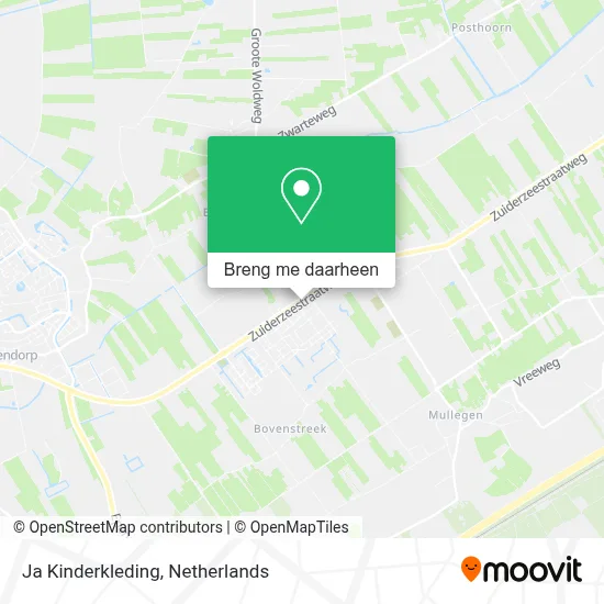 Ja Kinderkleding kaart