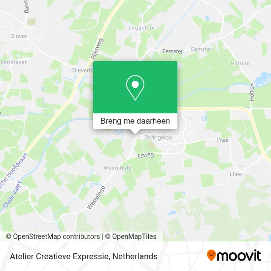 Atelier Creatieve Expressie kaart