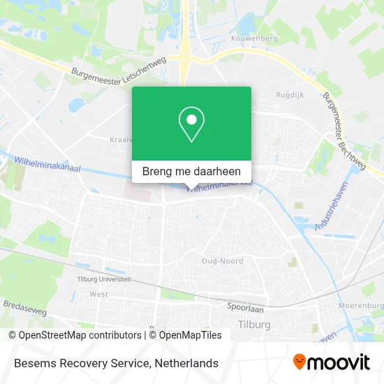 Besems Recovery Service kaart